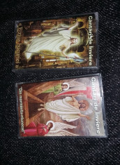 Lot 2 Casete audio Originale Bisericesti Ortodoxe CANTARI DE INVIERE,T,GRATUIT foto
