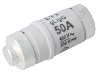 Siguranță Industrială gG/gL 50A 400V 250V D02 foto