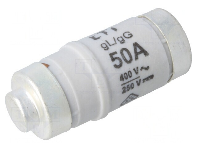 Siguranță Industrială gG/gL 50A 400V 250V D02