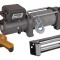 Troliu Electric 12V x 3620 kg x 4200 W telecomanda pe fir Raider Power Tools