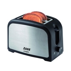 Prajitor de paine Zass ZST 02, 750 W, 2 felii, functie decongelare, functie reincalzire, 7 trepte putere, negru + argintiu foto