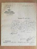 adresa Prefect Botosani, 1906, administrator mosie Durnesti, com, Rom&acirc;nești