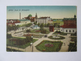 Carte poștală Brăila:Piața Sf.Arhangheli,necirculată anii 20
