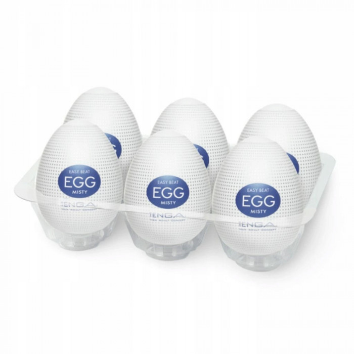 Set de șase masturbatoare - Tenga Egg Misty