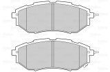 VALEO 302312 FIRST set placute frana,frana disc