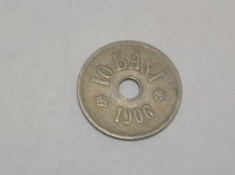 Moneda 10 bani 1906 foto