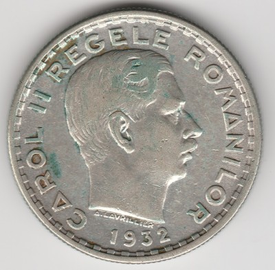 * Moneda 100 lei 1932 foto