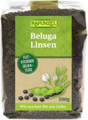 Linte Neagra Bio Beluga Mica Rapunzel 500gr foto