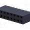 Conector 16 pini, seria {{Serie conector}}, pas pini 2,54mm, CONNFLY - DS1023-2*8S21