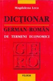 Dic&Aring;&pound;ionar german-rom&Atilde;&cent;n de termeni economici - Hardcover - Magdalena Leca - Polirom