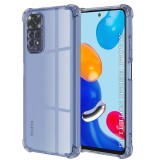 Husa Xiaomi Redmi Note 11 Asteroid GSM Shockproof Clear Silicone, fumuriu