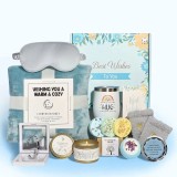 Set femei Blue Dream, accesorii beauty si ingrijire premium, kit relaxare si rasfat
