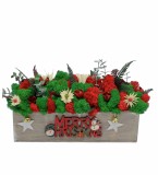 Jardiniera cu doua fete, Craciun si restul anului (Rosu Verde), Eventissimi&reg;