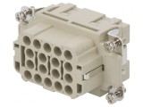 Conector HDC cu Inserturi de Contact Mamă 16A
