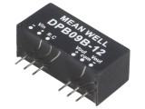 Convertor DC/DC 9W 18-36V la 12V/-12V SIP8
