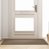 Preș de ușă dreptunghiular bej 90x150 cm, vidaXL
