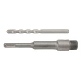 Adaptor carota 160mm cu burghiu de centrare, prindere SDS