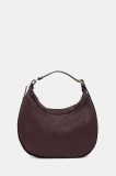 Answear.LAB poseta de piele culoarea bordo