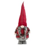 Spiridus Scandinavian Textil, Decor Craciun, 95 cm, Barba Lunga, Figurina Elf Nordic