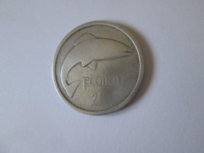Irlanda 2 Shillings=1 Florin 1928 argint foto