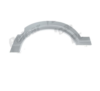 Segment reparatie aripa spate SUZUKI SAMURAJ (SJ), 09.1981-12.1998 modele cu 2 usi, partea dreapta, metal galvanizat, foto