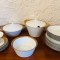 SERVICIU DE MASA DE 21 PIESE DIN PORTELAN FIN ROSENTHAL- KURF&Uuml;RSTENDAMM