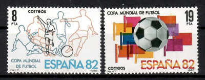 Spania 1980 - Cupa Mondială de fotbal - Spania, MNH foto