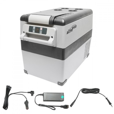Frigider auto Smart cu compresor 45L 12-24-220V 60W, Bluetooth foto