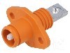Conector alimentare DC, 1kV, 1 pini, seria ES-50A, {{Dimensiune pin}}. DEGSON ELECTRONICS - ESS-50A-06-B/S-OR-00