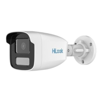 Camera IP Hikvision HiLook, ColorVu, 6MP 3K, Lentila 2.8mm, IR 50m, Lumina Alba 50m,Microfon, PoE, IP67 - IPC-B469HA-LU SafetyGuard Surveillance foto