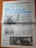 Ziarul Politia Romana 8 Martie 1990: Cazul R&acirc;maru, 8 pagini - Editie Originala