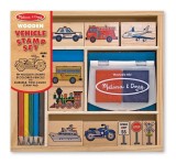 Set de stampile Vehicule Melissa and Doug, Melissa &amp; Doug