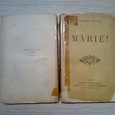CARMEN SYLVA - MARIE - Librairie Academique Didier, Paris , 1892, 271 p.