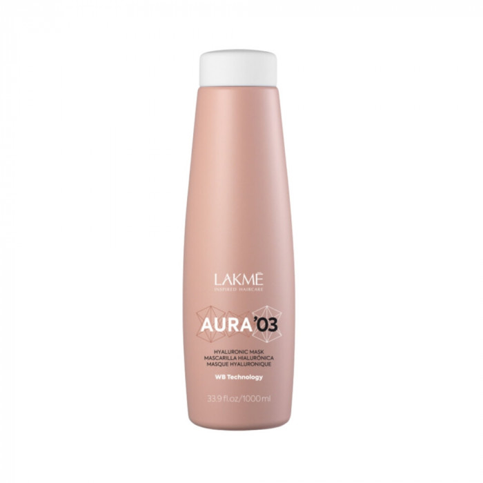 Mască hialuronică pentru hidratare, Lakme, Aura 03 Hyaluronic Mask, 1000ml.