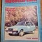 revista autoturism noiembrie 1982 - lansare autoturismul oltcit