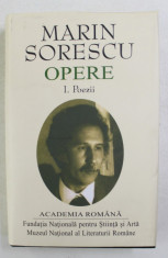 MARIN SORESCU - OPERE , VOLUMul I . POEZII , 2018, EDITIE DE LUX PE HARTIE DE BIBLIE , LEGATURA DIN PIELE * foto