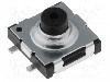 Microintrerupator 6.4x6mm, {{Mod comutare}}, SPST-NO, NINIGI -