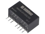 Convertor DC/DC AIMTEC 3W 18-36V intrare 12V/-12V ieșire THT SIP8