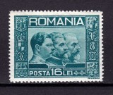 Cumpara ieftin ✅RO 1931 ,LP 92 ,"Efigia celor trei regi" serie , MLH urma de sarniera usor subtiat