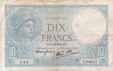FRANTA 10 francs 4-12-1941 VF!!!