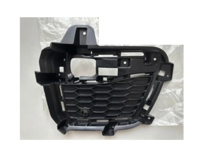 Grila bara fata Jeep Grand Cherokee (Wl), 2021-, montare fata, dreapta, cu gauri senzori parcare (PDC); negru, RapidAuto foto