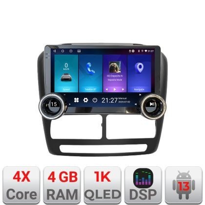 Navigatie Fiat Doblo 2010-2017 Kit-DOBLO10v1 Edotec 4+64 10.5 inch Incell 1K android Wifi 5Ghz gps internet v1 CarStore Technology