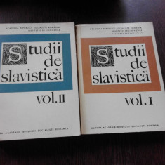 STUDII DE SLAVISTICA VOL.I+II