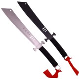 Cumpara ieftin Set 2 Macete Vanatoare IdeallStore&reg; Asian Level 57cm, Otel Inoxidabil, Teaca Inclusa, Multicolor, Anti-alunecare, Camping