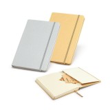 Notepad A5 cu 160 de pagini de fildes simple, buzunar interior
