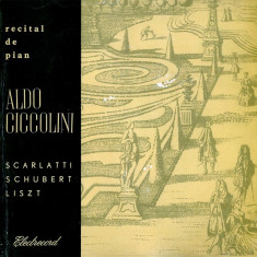 Vinyl Scarlatti / Schubert / Liszt - Aldo Ciccolini ‎– Recital De Pian, clasica