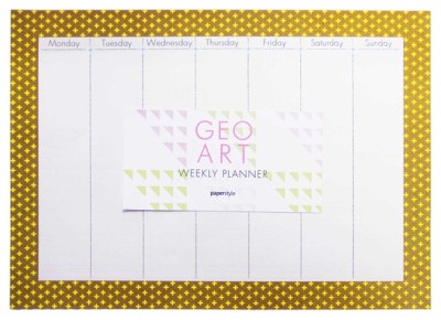Geoart: Weekly Planner foto