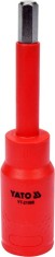 Bit hexagonal 8x120 mm izolat 1000V VDE cu adaptor 1/2 YATO