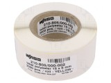 Etichetă Autoadezivă Galbenă 6mm x 15mm