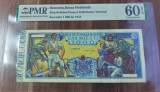 REPRODUCERE pe hartie cu filigran si fire UV proiect bancnota 1 000 lei 1943